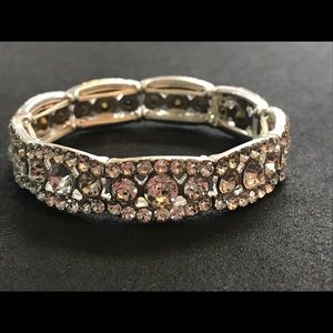 Rhinestone Bracelet Bridal Jewelry Prom Jewelry